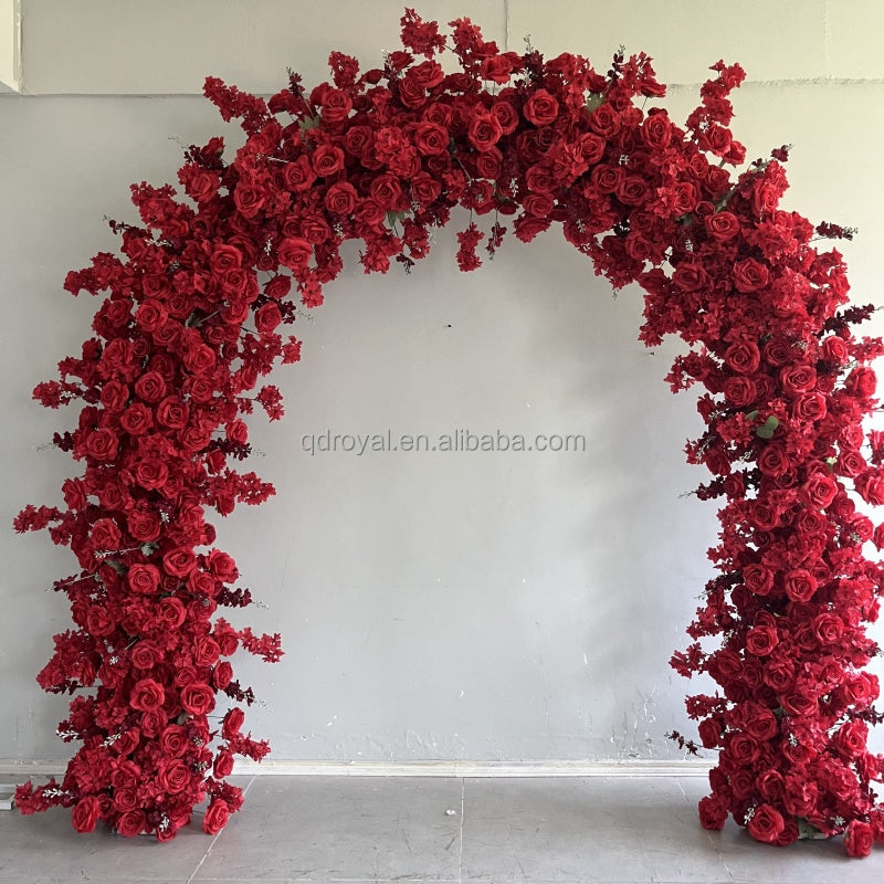 Red Rose U Arch | Proposal, Wedding, Event Decoration