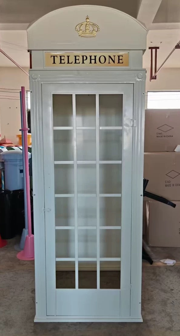 Vintage Telephone Booth | Wedding, Party, Background Decoration