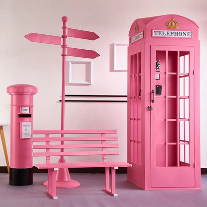 Vintage Telephone Booth | Wedding, Party, Background Decoration